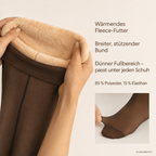 Material-Vorteile: Fleece-Futter, breiter Bund, dünner Fußbereich